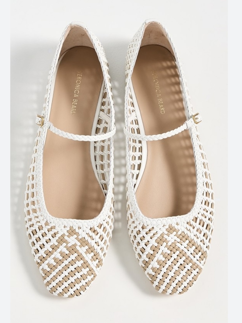 Veronica Beard Ellie Woven Flats